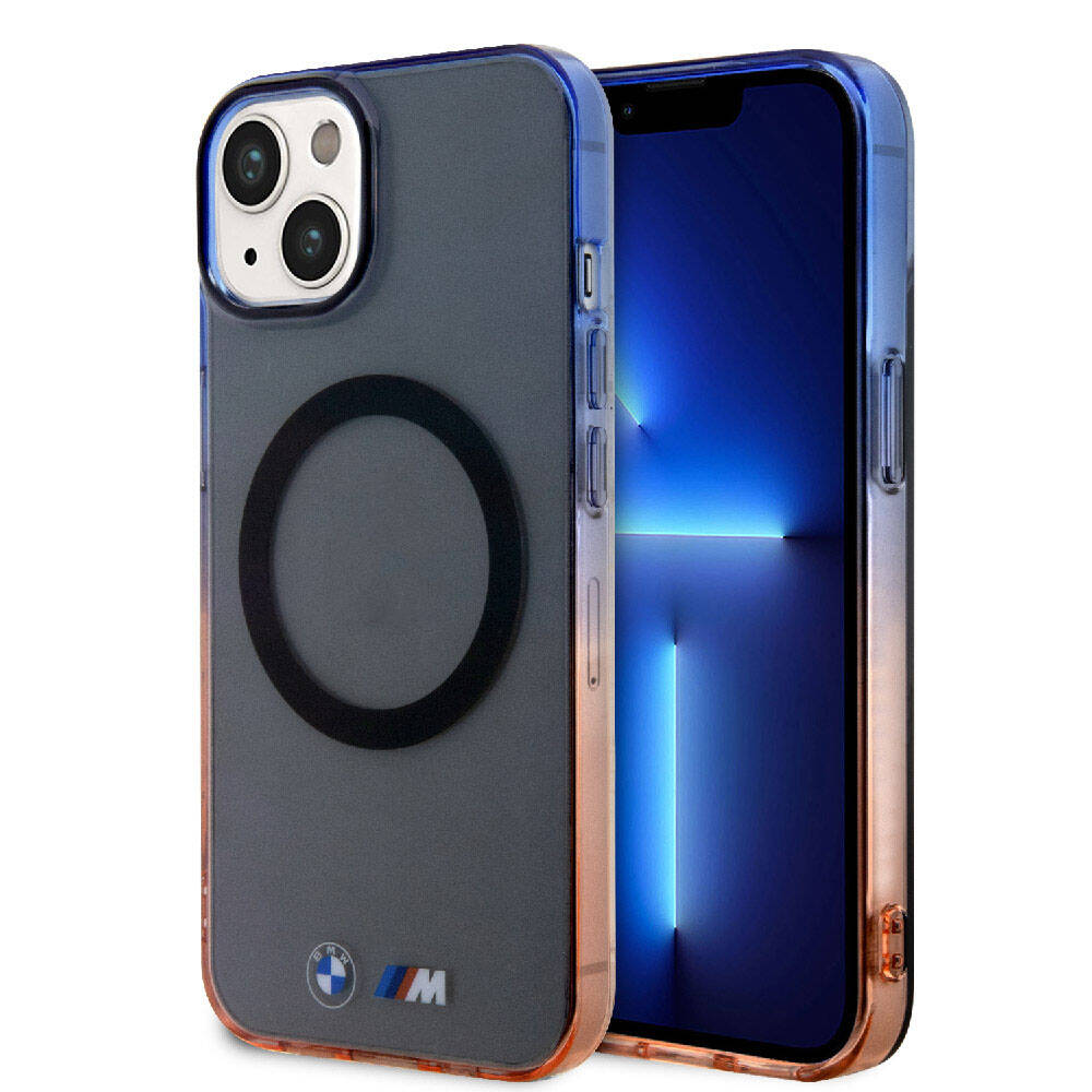BMW iPhone 15 Plus Magsafe Şarj Özellikli Transparan Renkli Çerçeveli Orjinal Lisanslı Telefon Kılıfı - 1 BMW iPhone 15 Plus Magsafe Şarj Özellikli Transparan Renkli Çerçeveli Orjinal Lisanslı Telefon Kılıfı - 1